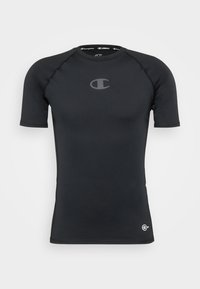 COMPRESSION TEE - Unterhemd/-shirt - black
