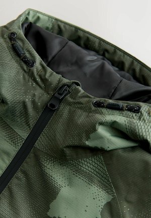 Next, REGULAR FIT WATERPROOF - Regnjakke / vandafvisende jakker - green camouflage