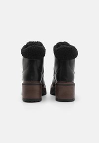 Anna Field Stivaletti con plateau - black