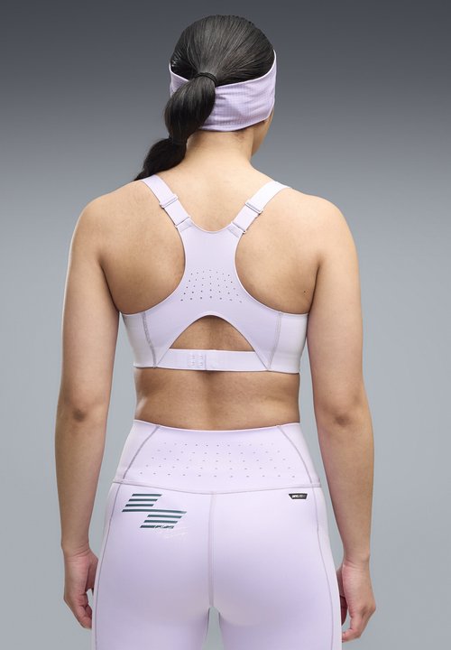 PUMA Tops de Training de Mujer W X HYROX PWRMODE BRA Morado — photo 2