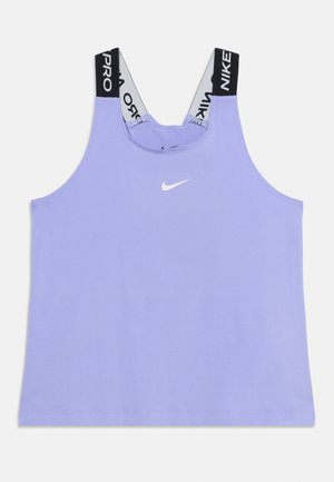 Nike Performance, TANK UNISEX - Topper - light thistle/black/white