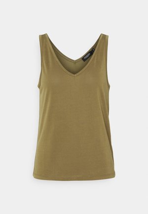 Soaked in Luxury Top - khaki