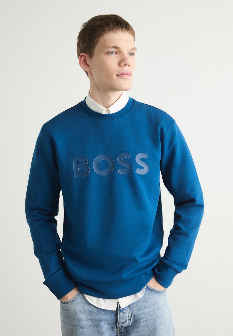 BOSS SALBO - Felpa - open blue