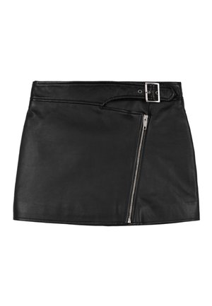 Lederrock - black