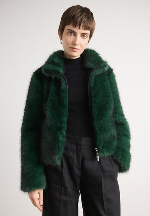 Winterjas - dark jade green
