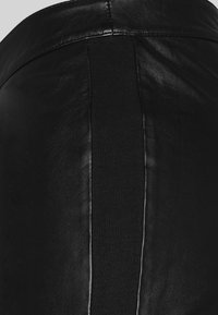Object Leren broek - black