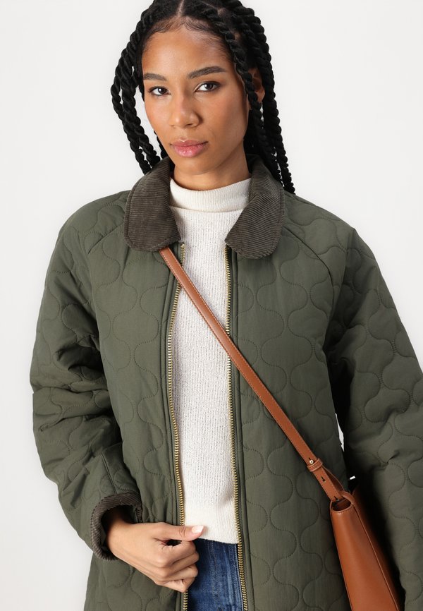 FIONN - Winter coat - dark olive3