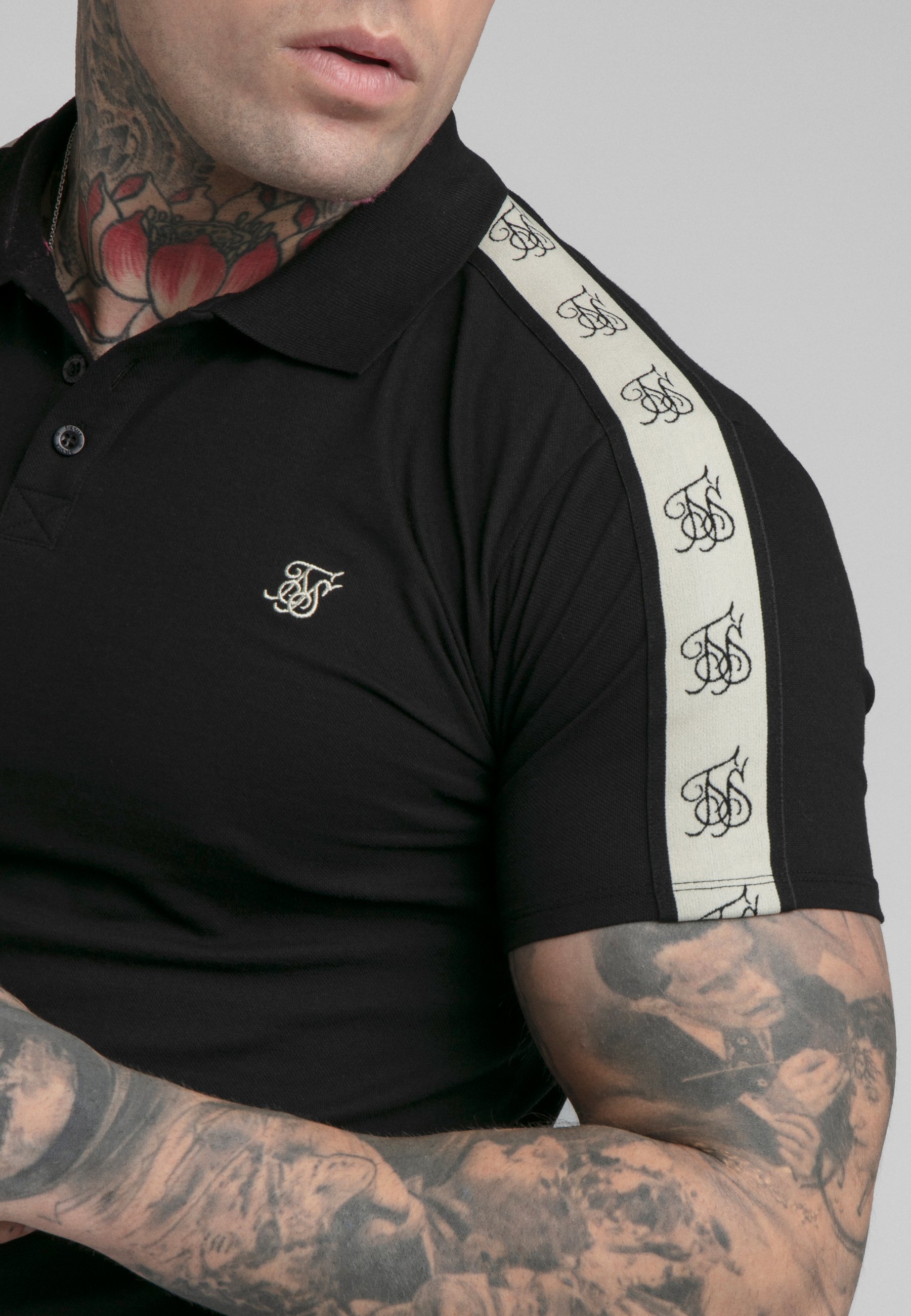 siksilk polo shirt