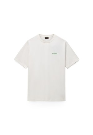 Napapijri, YOSE SS AVOCADO - T-shirt imprimé - white whisper