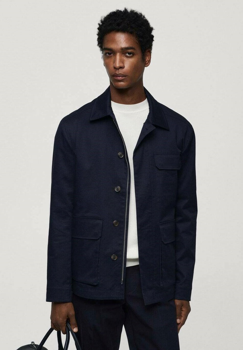 Mango DATE - Übergangsjacke - dunkles marineblau/royal - Zalando.de