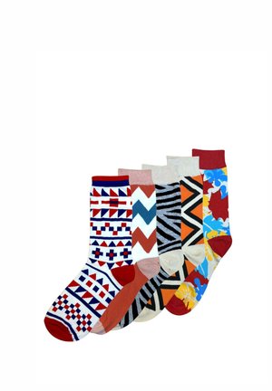 5 PACK PATTERNS - Socken - nordic patterns