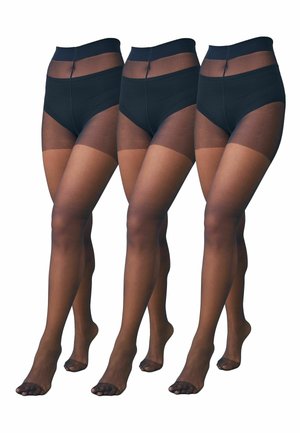 15 DENIER 3 PACK  - Collants - navy blue