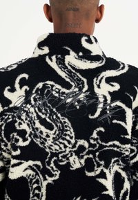 Ed Hardy Fleecejas - black beige