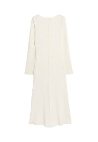 SOLID TEXTURE - Maxi-jurk - ivory