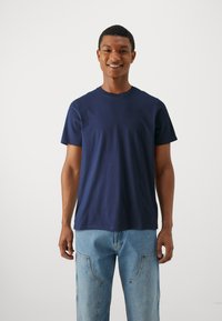 Hollister Co. ICON CREW 5 PACK - Βασικό μπλουζάκι - brilliant white/ultimate gray/navy blazer/black/red