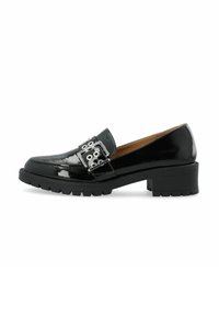 BIAPEARL BUCKLE LOAFER - Chaussons - blackpatent