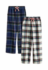 Next 2 PACK TALL - Bas de pyjama - black white