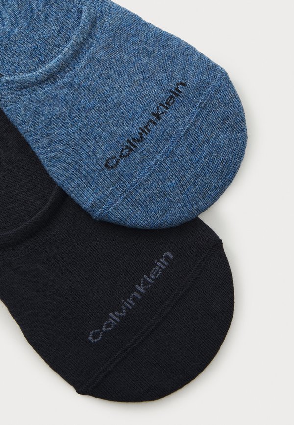 FOOTIE MID CUT UNISEX 2 PACK - Trainer socks - denim2