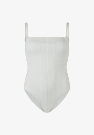 Mint Velvet TUMMY CONTROL REGULAR FIT - Costum de baie - white