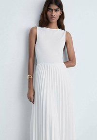 Mango Maxikleid - white