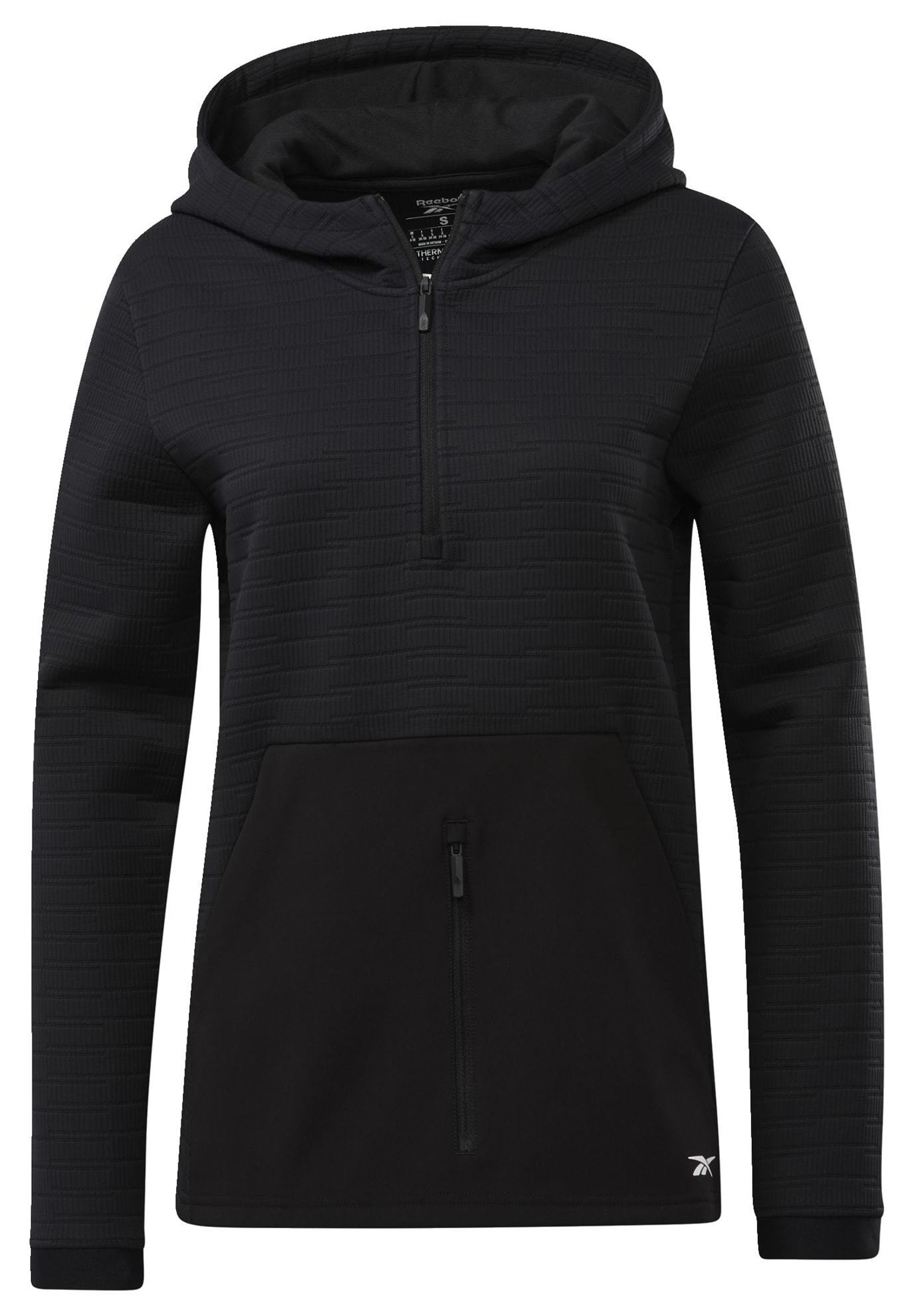 Reebok THERMOWARM DELTAPEAK CONTROL - Zip-up sweatshirt - black - Zalando.de