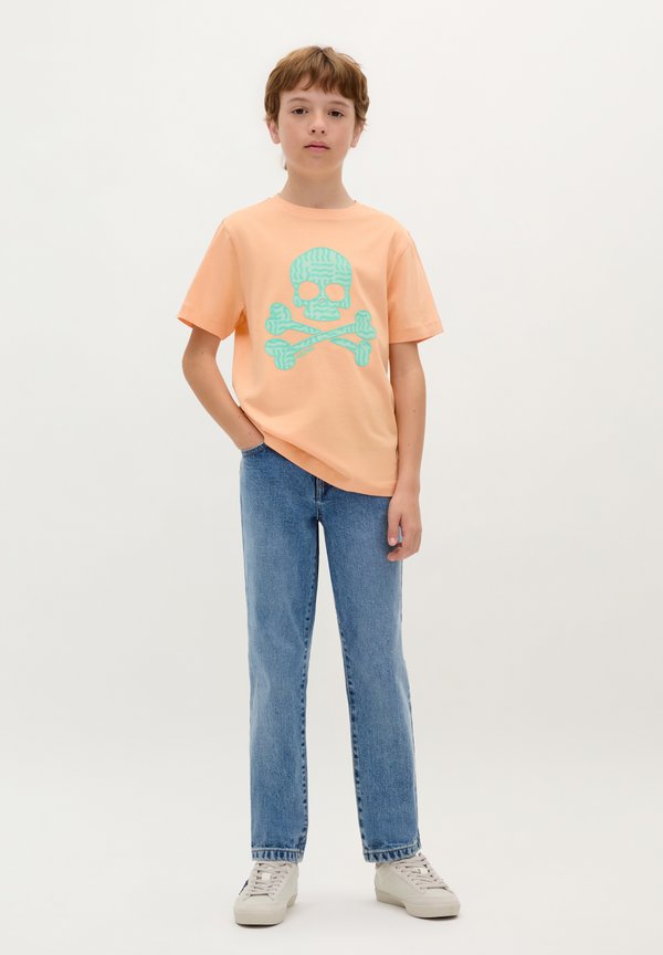 T-Shirt print - peach