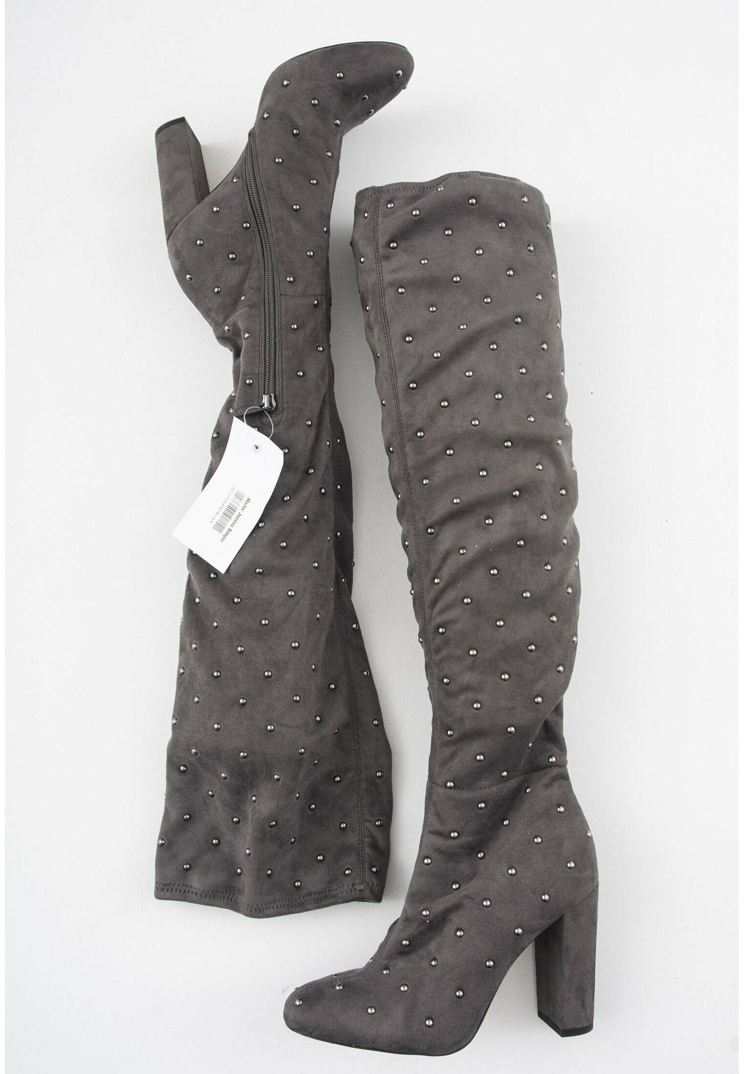 Jessica Simpson Botas de tacón - grey/gris - Zalando.es