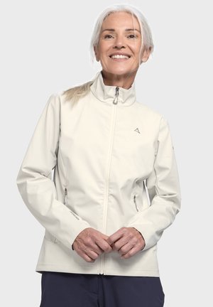 Soft shell jacket - natur