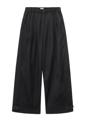 & OTHER STORIES, & OTHER STORIES PULL-ON PARACHUTE TROUSERS - Pantalon classique - black