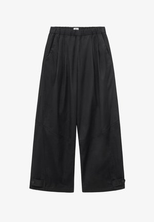 & OTHER STORIES, & OTHER STORIES PULL-ON PARACHUTE TROUSERS - Pantalon classique - black