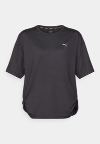STUDIO TWIST TEE  - Sportiniai marškinėliai trumpomis rankovėmis - black