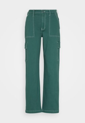 90S VINTAGE STRAIGHT LEG - Cargobukse - trekking green