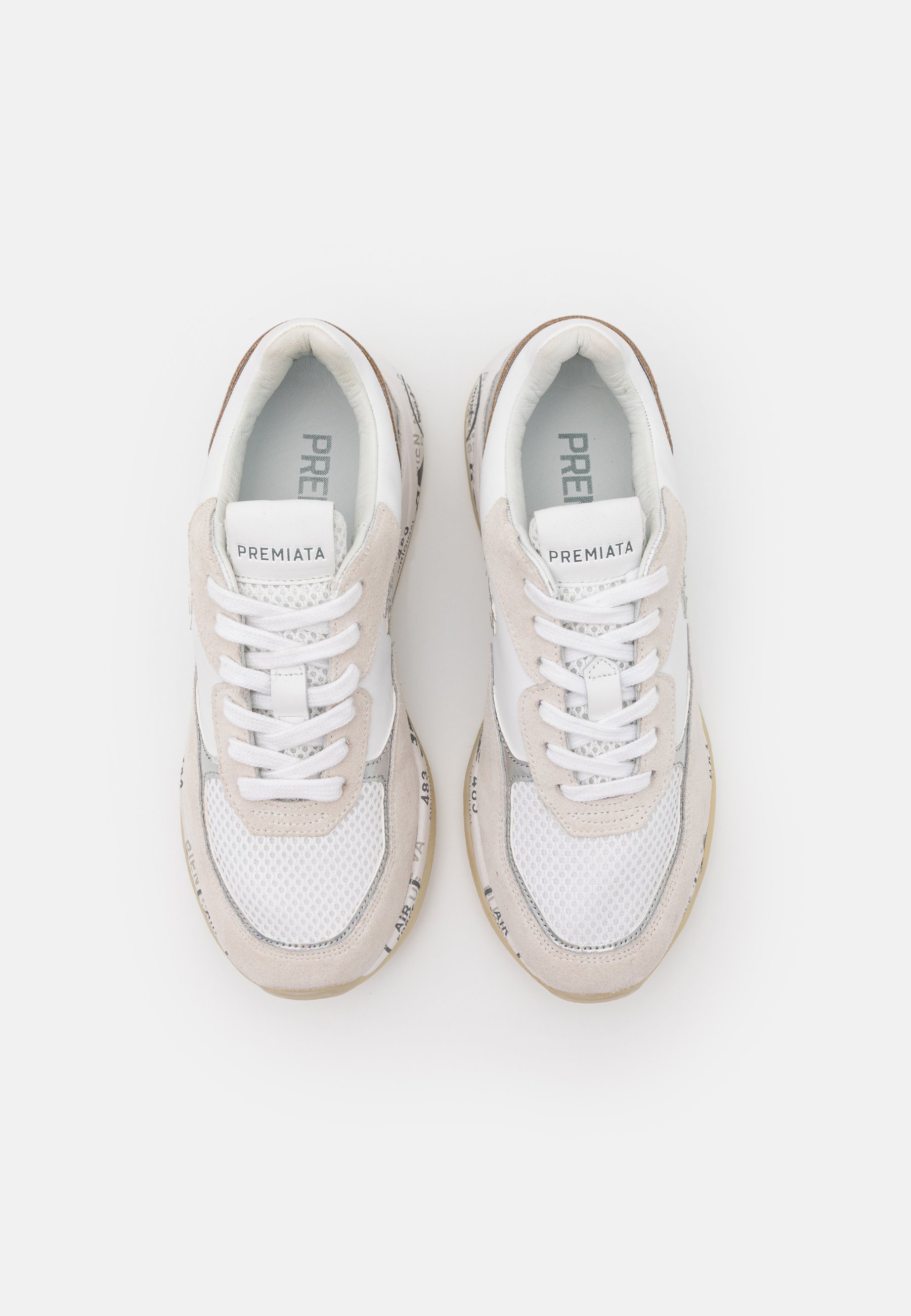 Premiata SCARLETT - Sneakers basse - white/beige/bianco - Zalando