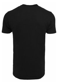 Svart kortermet t-skjorte laget av bomull, med rund hals, en jevn tekstur, og et enkelt, ensfarget design uten synlige logoer.
