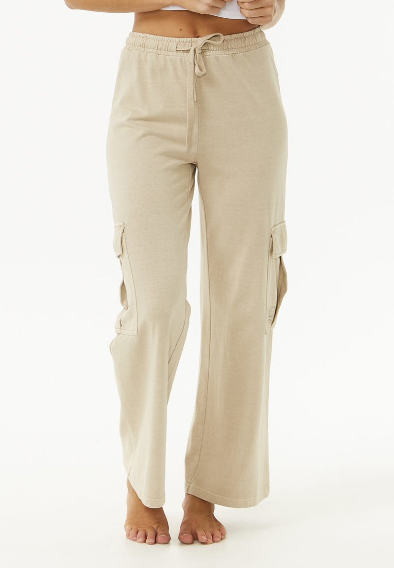 Rip Curl BLOCK PARTY - Pantalones cargo - natural