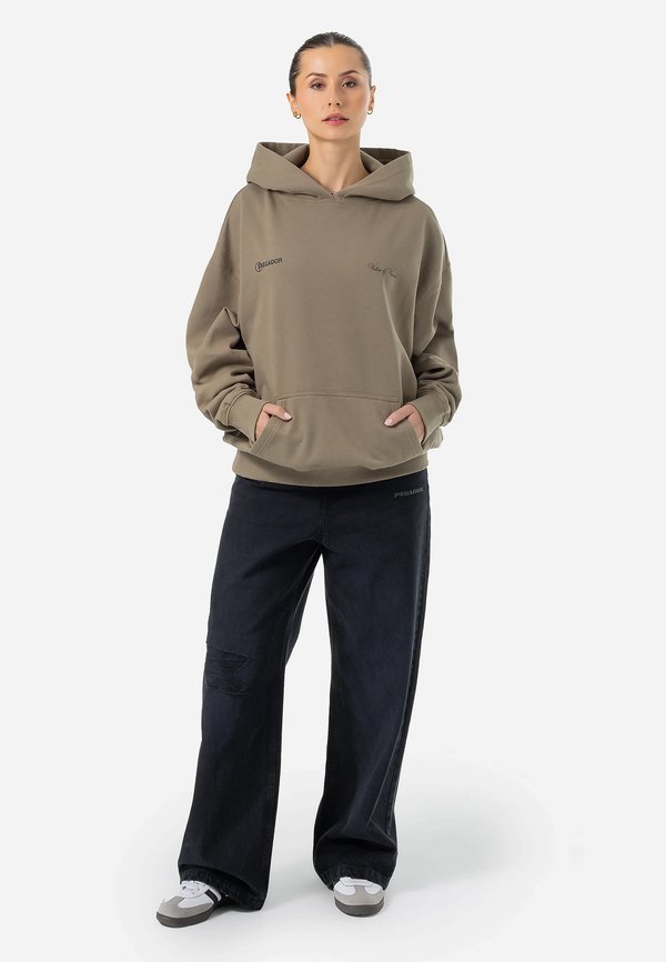 FIA OVERSIZED HOODIE - Sweatshirt - vintage desert taupe2