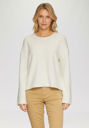 s.Oliver AUS BOUCLÉ - Jumper - creme