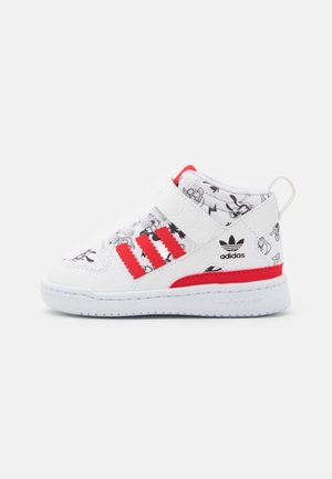FORUM MID 360 UNISEX - Sneakers alte - footwear white/vivid red