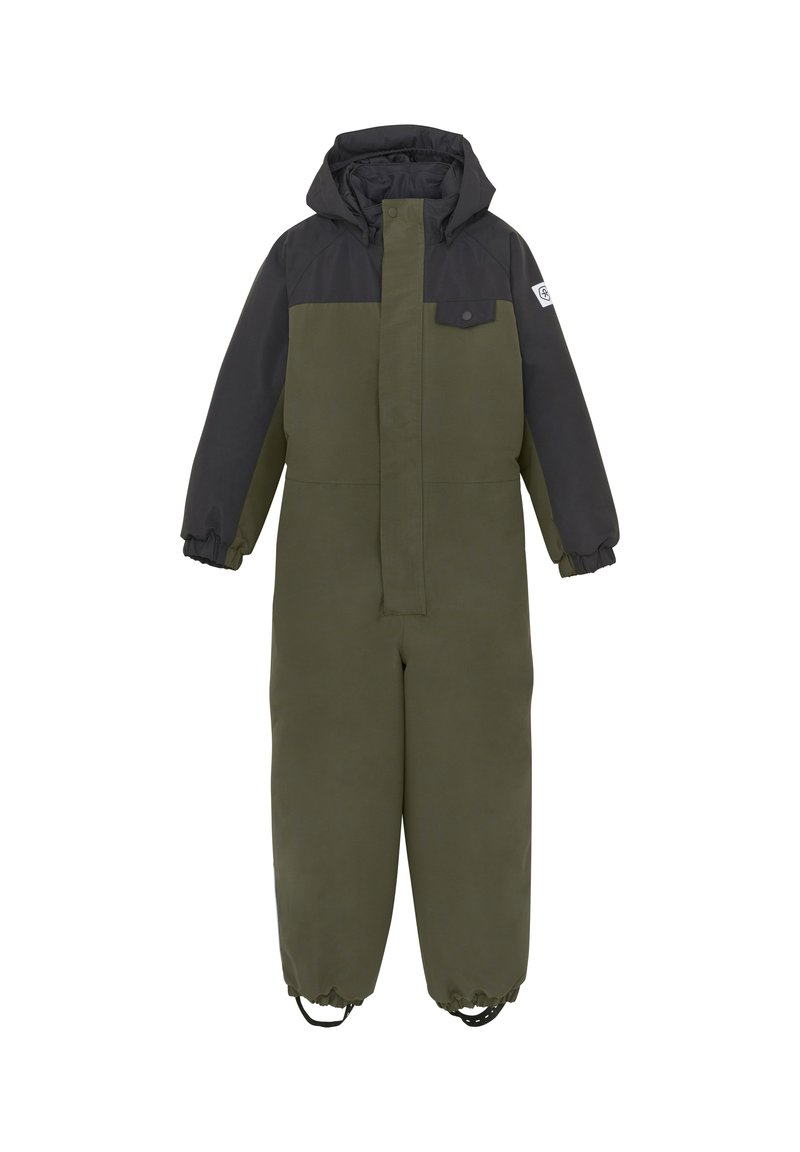 Color Kids COVERALL CONTRAST - Regnoverall - grape leaf