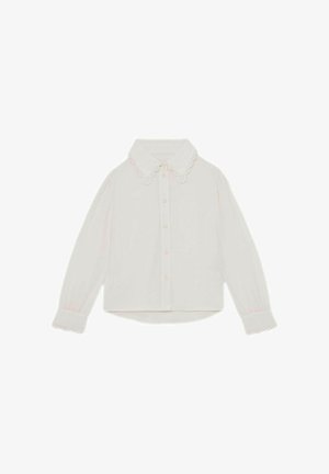 ELIA SCALLOP EDGE BUTTON-THROUGH - Cămașă - ivory