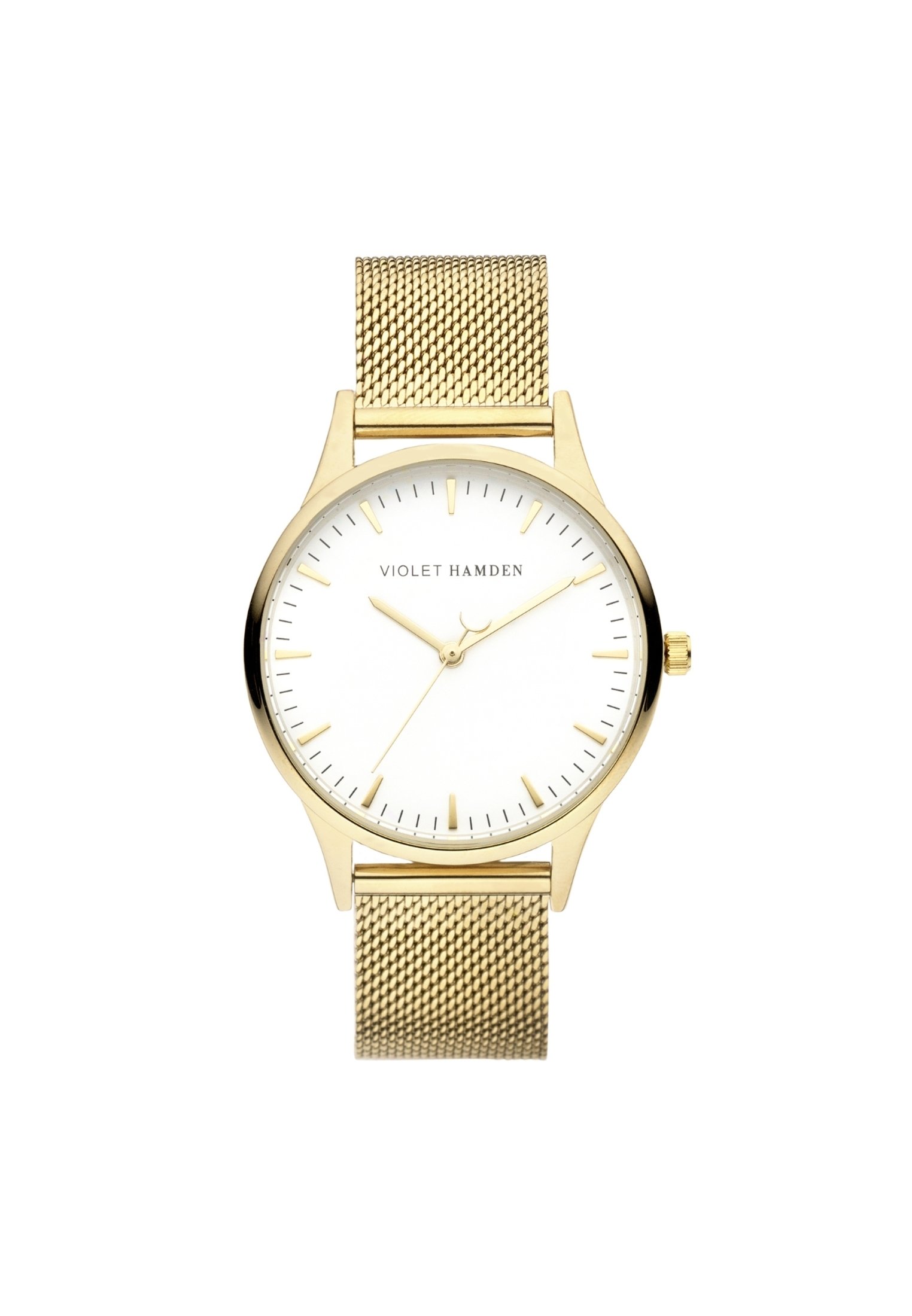 Violet Hamden Uhr gold-coloured/goldfarben Zalando