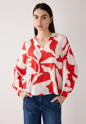 WEITE SCHLUPF BEDRUCKT - Bluse - graphical print