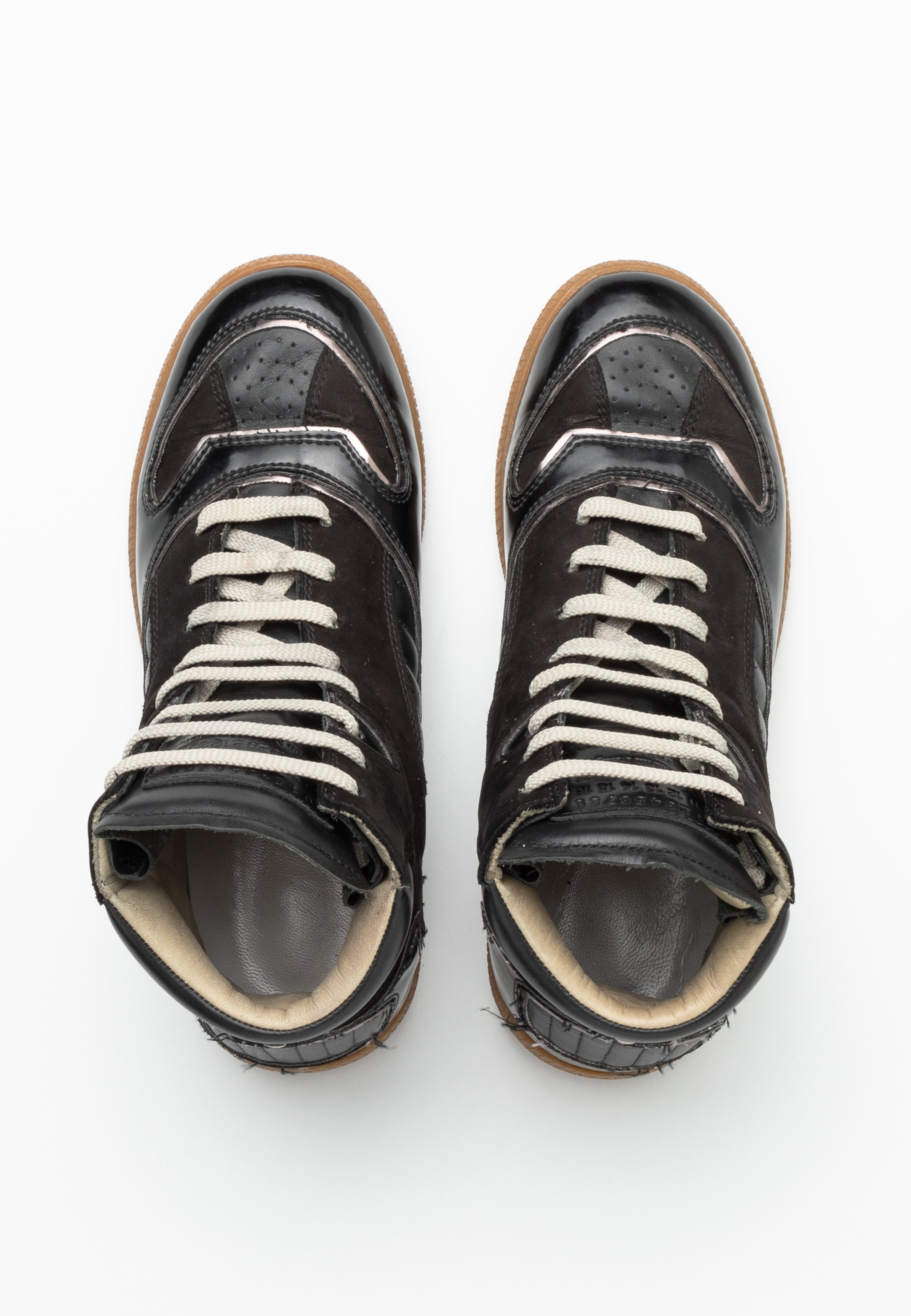 MM6 Maison Margiela Sneakersy wysokie/czarny - (Pre-owned