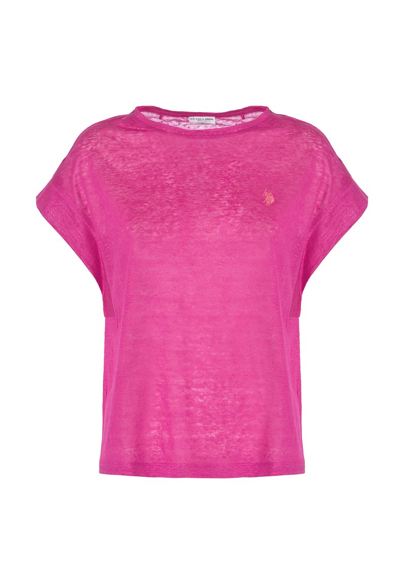 U.S. Polo Assn. T-shirt basic donkerroze