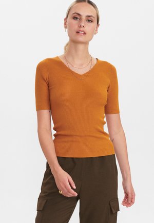 NUAYELET - Basic T-shirt - cathay spice