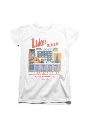 Warner Brothers, GILMORE GIRLS STARS INSIDE LUKE'S DINER - Print T-shirt - white