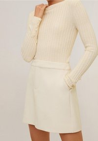 Mango A-lijn rok - beige