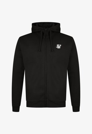 SIKSILK, ESSENTIAL FULL ZIP - Sweatjacke - black