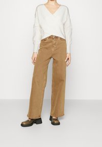 VILA Neule - off-white