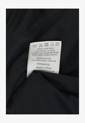Swedemount, CORE BIKE SHORT TIGHTS W - Shorts - black black